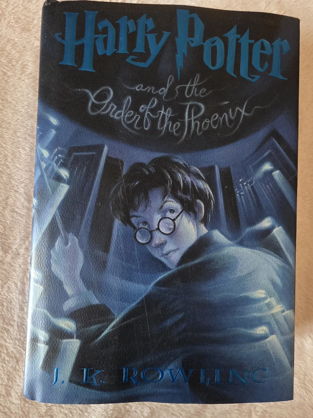 Harry Potter and the Order of the Phoenix by J.K. Rowling – Hardcover Book